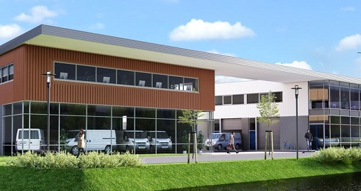 Heitoezicht Nederland Bedrijfsverzamelgebouw Koperhoek Rhoon